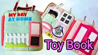 Toy book |My day at home#toybook#toy book fun