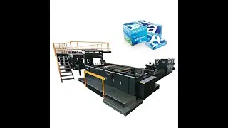 CHM fully auto Letter size(8.5*11inch) paper cutting and packaging production line