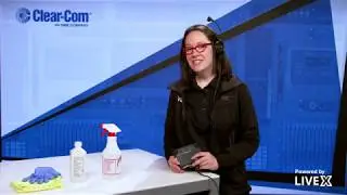 Keeping Clear-Com Headsets Clean
