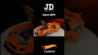 Hot Wheels Custom Supra MK4 Fast Furious Paul Walker