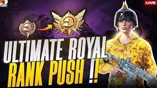 🔴 live Ultimate Royal Rank Push | today's Target Supreme to Pearless