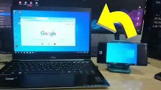 كيفية تحويل شاشة الهاتف الى شاشة تانية للحاسوب