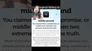 The 24 Most Common Logical Fallacies. The #middleground #fallacy . #logic #debate #logicalargument