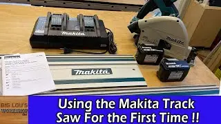 Using a Makita Track Saw for the First Time to Rebuild a Drawer