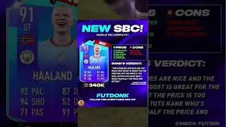 Should You Do The New Haaland SBC In Fifa 23? 🔥 🔵 #fifa #fypシ #tots
