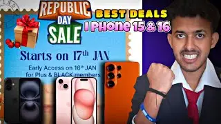 Republic Day Sale 2026 🔥 I Phone15 & 16 And Samsung Phones Get Heavy Discount 