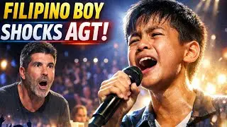 He Slept on Manila Streets&hellip; Then SHOCKED Simon Cowell with THIS Voice | Golden Buzzer Moment...... 