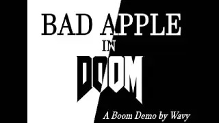 Bad Apple but it's in Doom (via Boom)