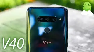 LG V40 ThinQ hands-on impressions: The FIVE-camera phone!