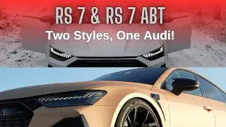 2025 New AUDI RS7 PERFORMANCE & RS 7 ABT/1000HP: Short reviev Compare the Best Designs for Yourself!