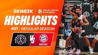 BIG BATTLE FOR THE TOP 6 IN PARIS! Paris Basketball vs Bayern Munich Highlights EuroLeague R27