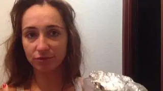 Настя Гно в Fathunter: Завтрак на сушке
