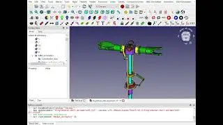helicopter swashplate motion FreeCAD MBDyn Dynamics WB