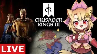 🔴 CRUSADER KINGS 3 | my new map paining game aooomm【VTUBER 】