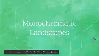 Monochromatic Landscape Instructions