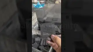 High purity graphite plate with holes
