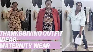 Thanksgiving Outfit Ideas: Maternity Wear