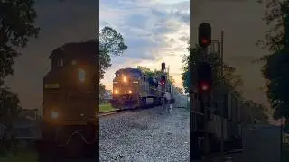 CSXT ES44AH 805 leads CSX M209-16 with an amazing NF2 K5H on 06/17/2025 #Shorts #train