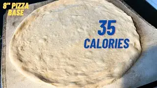 Low calorie pizza crust recipe perfect for weight loss- low calorie foods