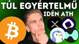 MOST MINDEN ELDŐL - NAGY V&Aacute;LT&Aacute;S A KRIPTO PIACON - S&Uuml;RGŐS BITCOIN FRISS&Iacute;T&Eacute;S