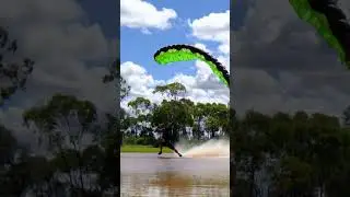 Pond Gangsta - Scotty Hiscoe #shorts   #skydiving #swoop #funnyfarm #downunderdynamics #swoop