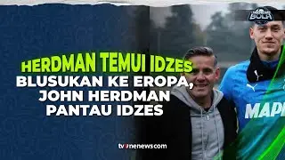 Pelatih Timnas Indonesia John Herdman Sambangi Jay Idzes di Italia | OneNews Bola