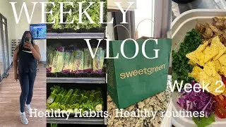 MY WEIGHT LOSS JOURNEY | WEEK 2|| HEALTHY HABITS , GROCERY SHOPPING | MOM-LIFE #weeklyvlog