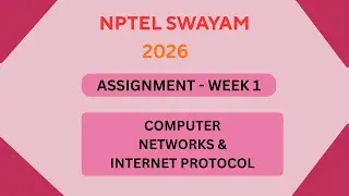 NPTEL Computer networks and internet protocol ASSIGNMENT 1 Solutions | Week 1 JAN 2026 #nptel
