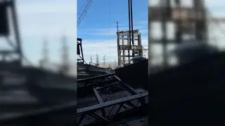 Video shows extensive damage at Ukrainian power plant after Russian attack