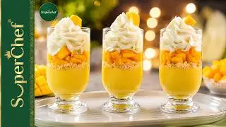 Delicious Mango Dessert Cups Recipe by SooperChef (Easy Mango Delight Recipe)