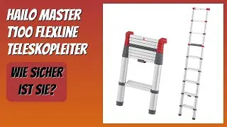 BEWERTUNG (2026): Hailo Master T100 FlexLine Teleskopleiter. Infos