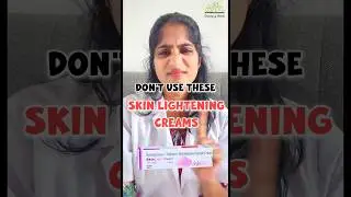 STOP Using These Skin Lightening Creams😨❌ #skinlightening #skinwhitening #skincare #dermatologist