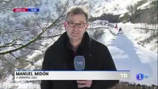 O Cebreiro - Nieve en Galicia - El Cebrero 2015