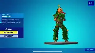 Fortnite Halloween pump it up dance