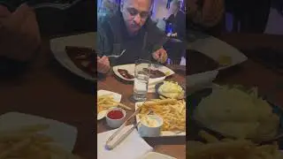 Halal food | Calgary downtown #vlog #modren #steak
