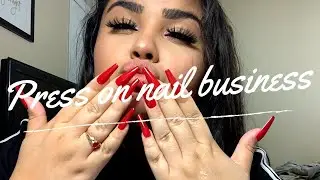 How to: press on nail business