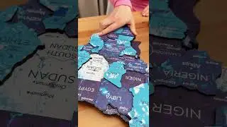 3D Luminous Colored World Map with LED 3.0 🔥 New innovative Map on Kickstarter is a totally unique