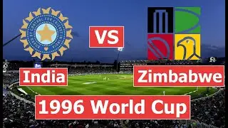 India Vs Zimbabwe 1996 Full Match Highlights