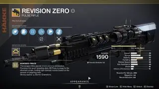 Solo Flawless Operation: Serapha's Shield under 30min Destiny 2 Season 19 Revision Zero Exotic Pulse