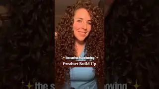 🫧 the secret to removing product build up 🫧  READ DESCRIPTION 🫶🏼 #curlyhairroutine #scalpcare