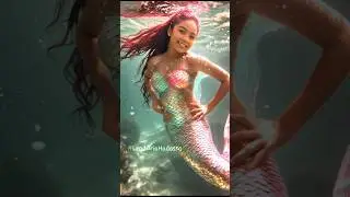 Trend da Sereia #trends #trendshort #sereia #mares #mermaid #inteligenciaartificial #ariel #disney
