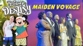 Disney Destiny: День 2: Первое плавание — звезды Бродвея, Лукаут Кей и ужин по мотивам мюзикла «К...