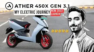 NEW #ather450x Gen 3.1 Electric Scooter Experience: From Test Ride to Ownership #electricscooter #ev