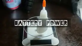 Solar display stand