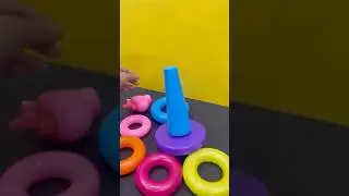 Colour Full Rings Game 🎨 | Kids Learning Colors