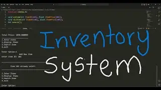 Simple Inventory System in C (Just for Fun 😉)