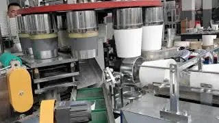 MG-B200 paper bucket machine to produce fried chicken bucket With a bucket-out device
