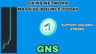 GNS COIN MASSIVE BOUNCE IN 2025‼️ SUPPORT HOLDING STRONG FOR GAINS NETWORK‼️ TIME IS RUNNING OUT