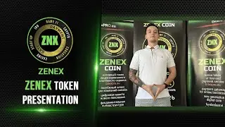 Zenex token presentation w/ CMO Vladimir Alex