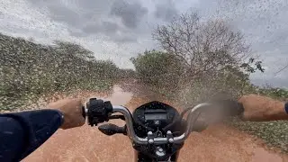 LEVEI MEU AMIGO PRA TRILHA NA MOTO NOVA 